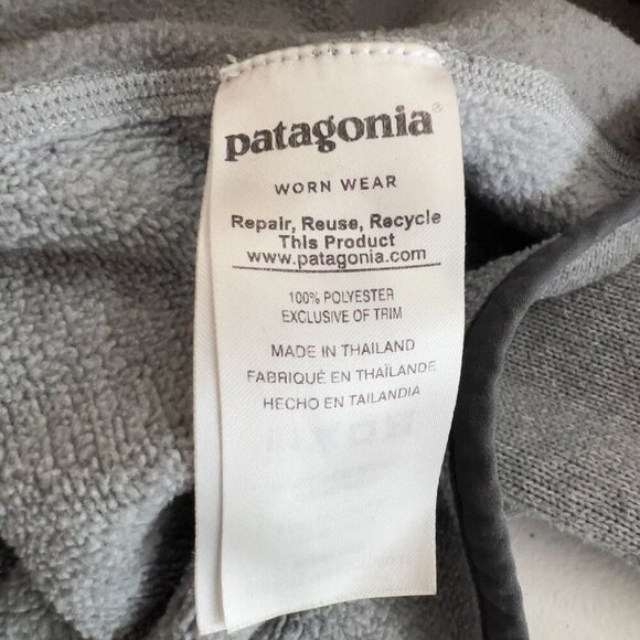 Patagonia Men’s Medium Gray 1/4 Zip Fleece Pullover - Picture 8 of 11
